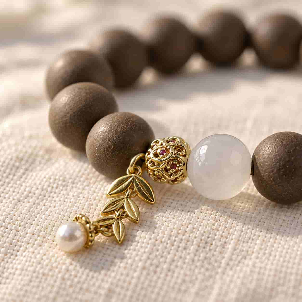Focus & Energy·Five Elements Incense·White Moonlight Bracelet